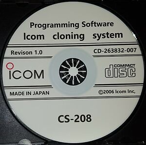 icom cloning software cs-p7 for icom ic-e7